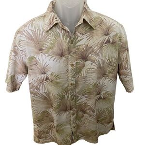 COOKE STREET Honolulu Aloha Hawaiian Tropical Floral Shirt Men M Medium